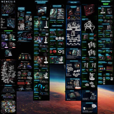 Nemesis: Intruder All In Pledge Bundle (Kickstarter Special) เกมกระดาน Kickstarter Awaken Realms KS000743B
