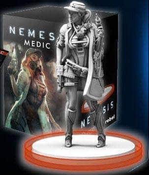 Nemesis: توسعة Medic (طلب خاص لطلب مسبق من Kickstarter) توسيع لعبة Kickstarter Board Awaken Realms KS000743I