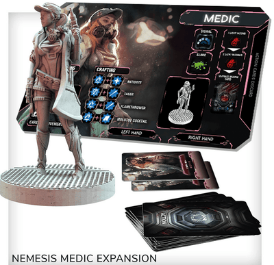 Nemesis: Medizinerweiterung (Kickstarter-Vorbestellungsspezialitäten) Kickstarter-Brettspielexpansion Awaken Realms Nemafm001 KS000743i