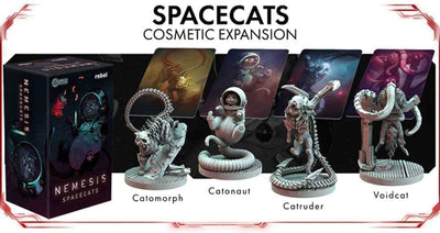 Nemesis: Spacecats Cosmetic Expansion (Kickstarter Pre-Order Special) Kickstarter Board Game Expansion Awaken Realms KS000743N