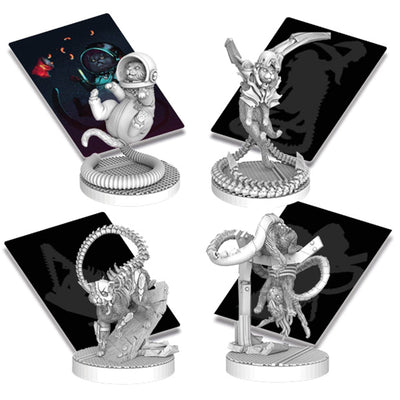 Nemesis: Spacecats Cosmetic Expansion (Kickstarter Pre-Order Special) Kickstarter Board Game Expansion Awaken Realms KS000743N