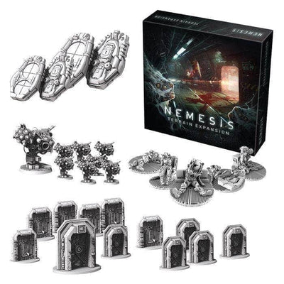 Nemesis: Expansão cosmética do terreno (Kickstarter Pré-encomenda especial) Expansão do jogo de tabuleiro Kickstarter Awaken Realms 5907222999233 KS000743L