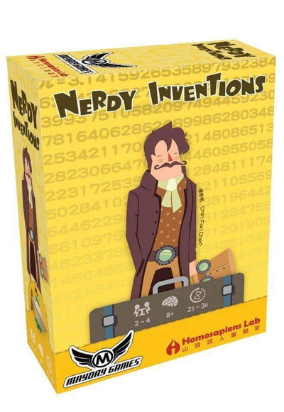 Nerdy Inventions (Kickstarter Special) Kickstarter brädspel Homosapiens Lab