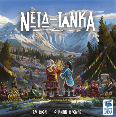 Neta Tanka: Deluxe Pledge (طلب خاص لطلب مسبق من Kickstarter) Geek، ألعاب Kickstarter، ألعاب، ألعاب Kickstarter Board، ألعاب الطاولة، La Boite de Jeu، Neta Tanka، الألعاب Steward، مجموعة المجموعة، ألعاب توظيف العمال La Boite de Jeu