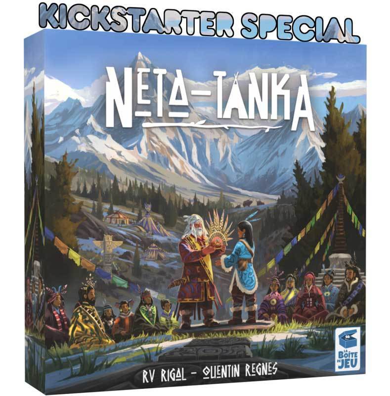 Neta Tanka: Deluxe Pledge (Kickstarter Pre-Orans Special) társasjáték-geek, Kickstarter játékok, játékok, Kickstarter társasjátékok, társasjátékok, La Boite de Jeu, Neta Tanka, The Games Steward, Set Collection, munkavállalói elhelyezési játékok la boite de jeu