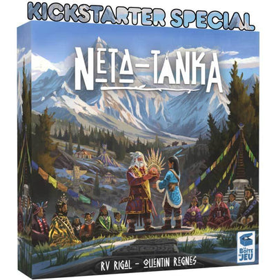 Neta Tanka: Deluxe Pledge (Kickstarter förbeställning Special) brädspel Geek, Kickstarter-spel, spel, Kickstarter brädspel, brädspel, La Boite de Jeu, Neta Tanka, spelen Steward, Set Collection, Worker Placement Games La Boite de Jeu