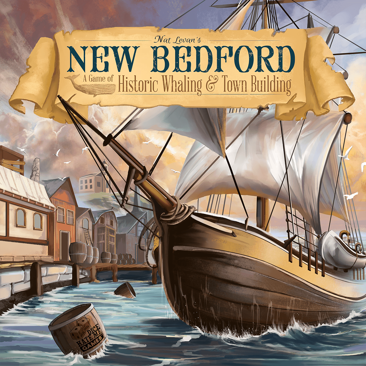 New Bedford (Retail Edition) Retail Board Game Dice Hate Me Games 0798304339208 KS800713A