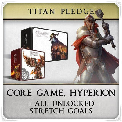 Nova Aetas: Renaissance Titan Pledge مع The Mediceo Bundle (طلب خاص لطلب مسبق من Kickstarter) لعبة Kickstarter Board Ludus Magnus Studio KS000176A
