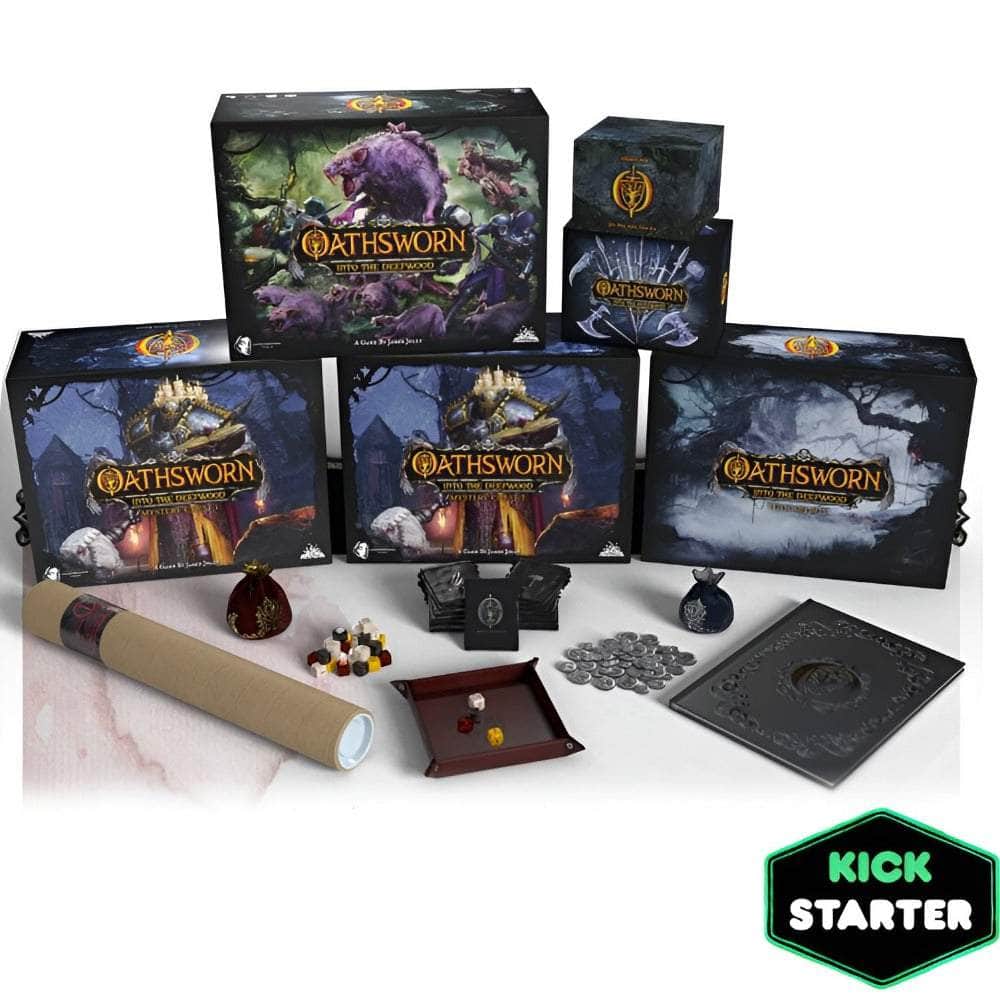 Oathsworn: Δεύτερη έκδοση Collector's All σε δέσμη δέσμευσης (Kickstarter Pre-Order Special) Kickstarter Board Game Shadowborne Games KS000991A