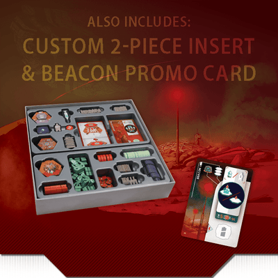 Em Marte: Invasão Alien Plus Alien Action Tokens (Kickstarter pré-encomenda especial) Expansão do jogo de tabuleiro Kickstarter Eagle Gryphon Games KS001111A