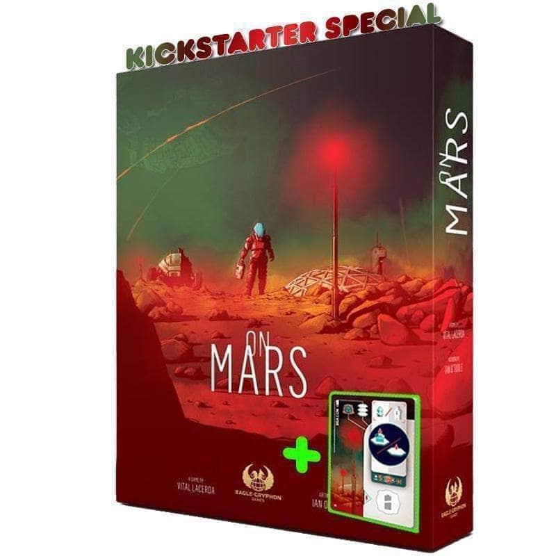 במאדים: מהדורת דלוקס (Kickstarter Special) משחק לוח קיקסטארטר משחקי Eagle-Gryphon KS000933A
