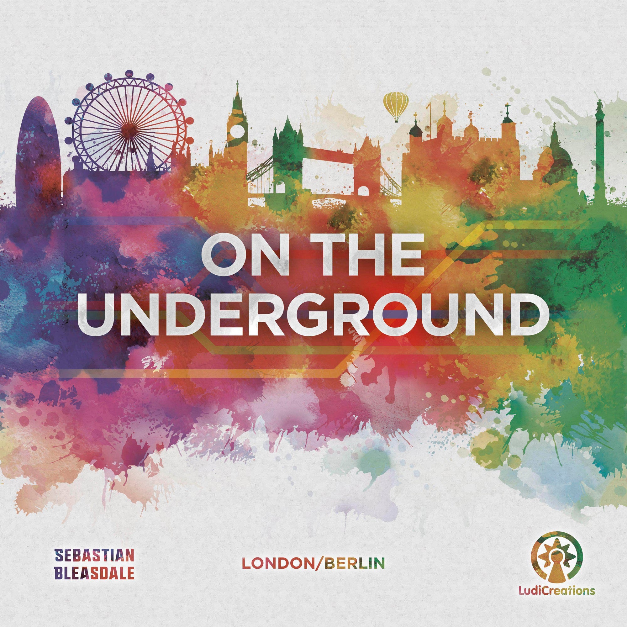 On The Underground: London/Berlin (Kickstarter Special) Kickstarter Board Game LudiCreations KS800314A