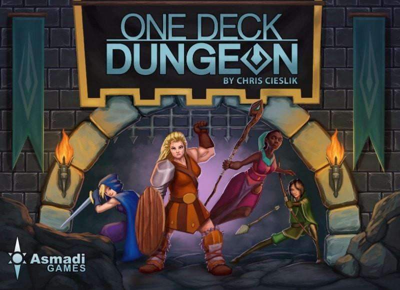 One Deck Dungeon (Kickstarter Special) Juego de cartas de Kickstarter Asmadi Games