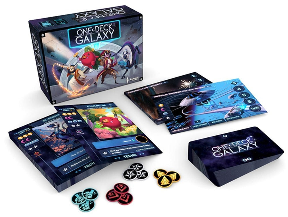 One Deck Galaxy: Deluxe Edition (Kickstarter Pre-Order Special) Kickstarter Board Game Asmadi Games KS001154A
