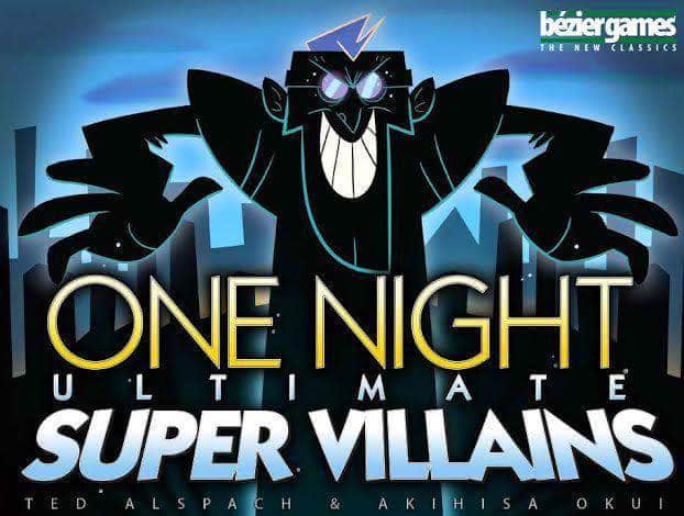 One Night Ultimate Super Villains (Kickstarter Special) Jogos de tabuleiro do Kickstarter Bézier Games 0689070018117 KS800716A