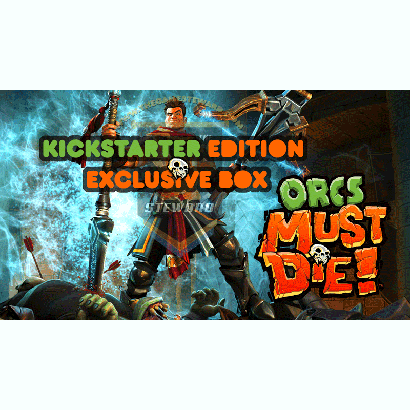 Orcs måste dö! Exklusiv låda (Kickstarter special) Kickstarter brädspel Game Steward