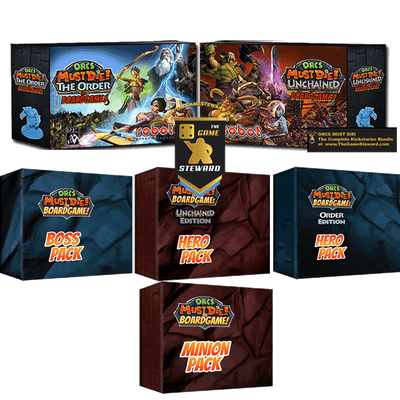 Orcs Must Die! The Boardgame Complete Bundle (Kickstarter Special) Kickstarter Board Game The Game Steward