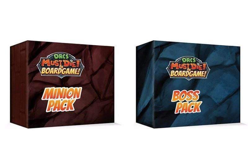 Orkit täytyy kuolla! BoardGame Minion & Boss Packs Bundle Retail Board Game Petersen Games