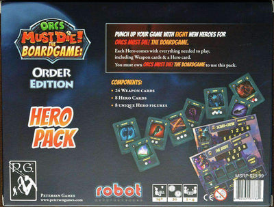 Orks müssen sterben! Das BoardGame Order Edition -Bündel -Einzelhandelsbrettspiel Petersen Games