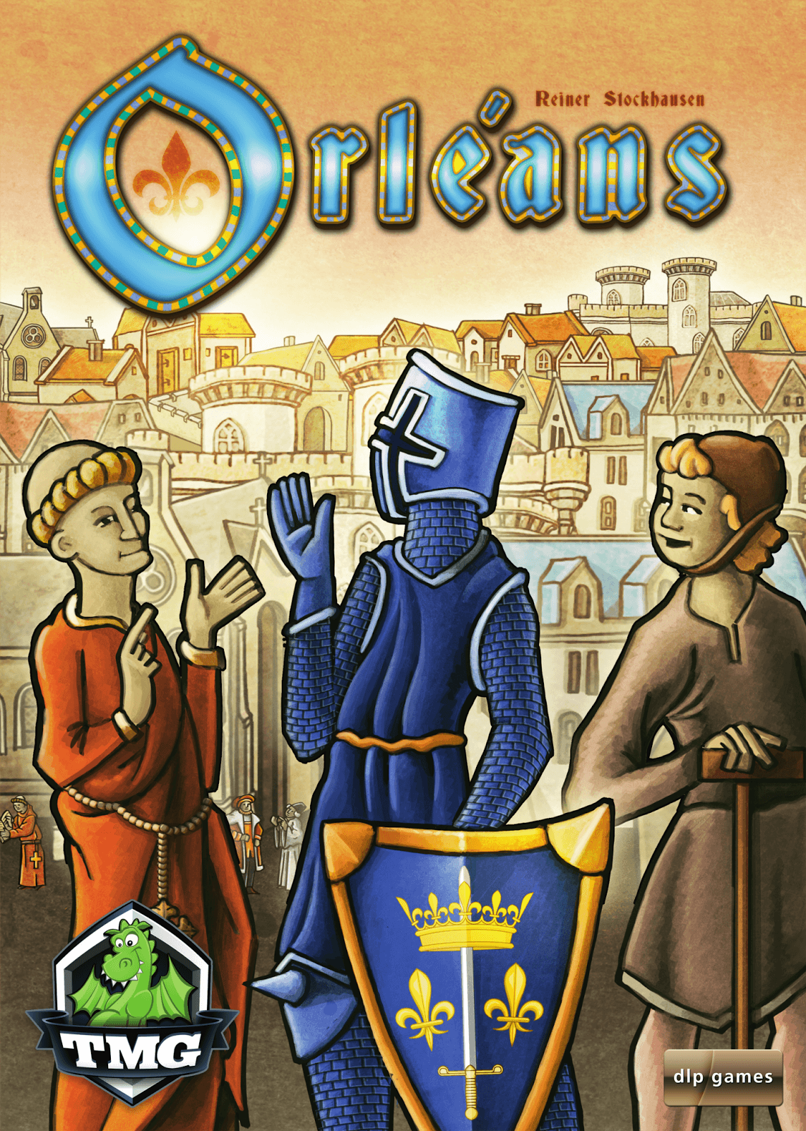 Orléans: Core Game Plus Stretch -mål (Kickstarter Special) Kickstarter -brädspel dlp games KS800126A