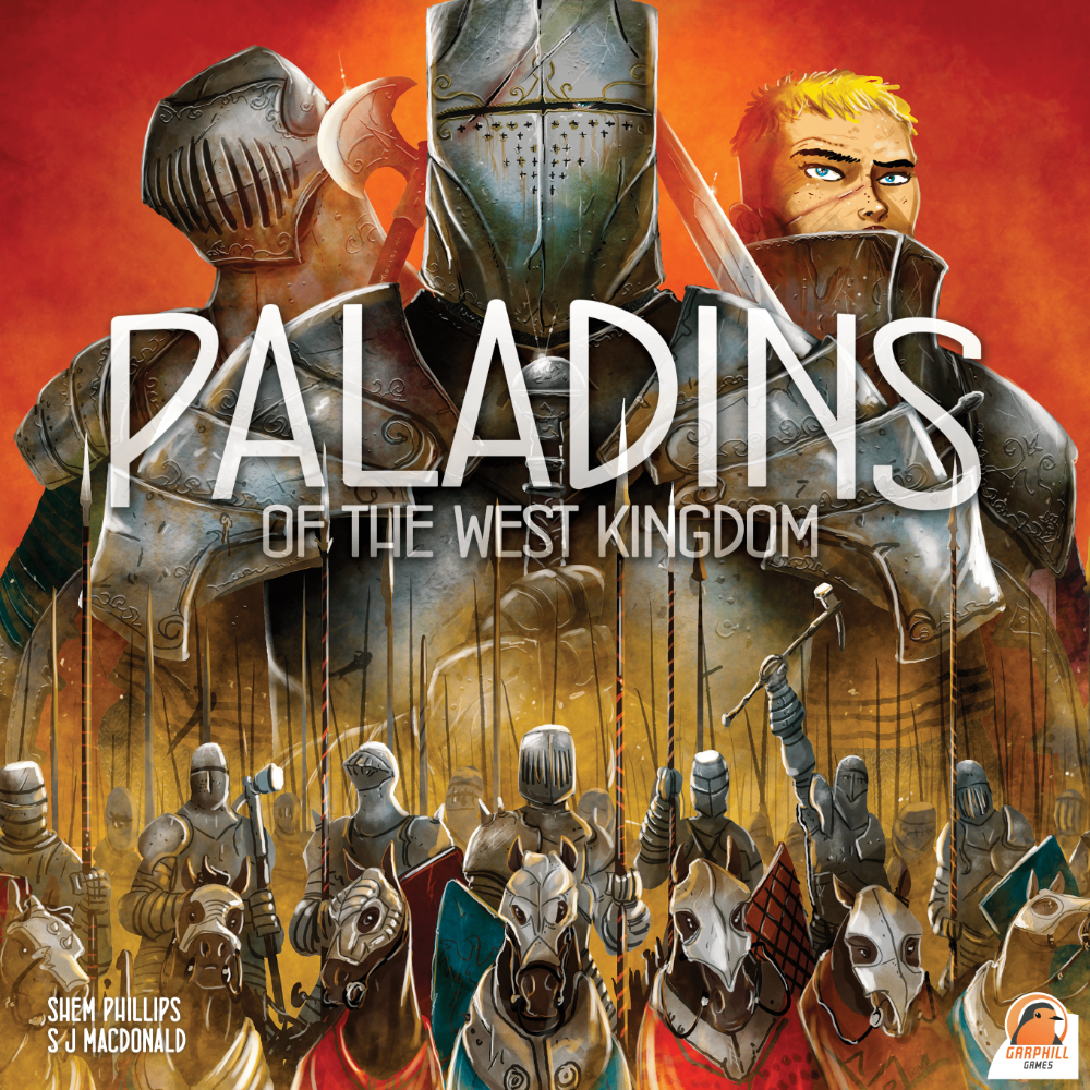 West Kingdom의 Paladins : Core Game (Retail Edition) 소매 보드 게임 Garphill Games KS001408A