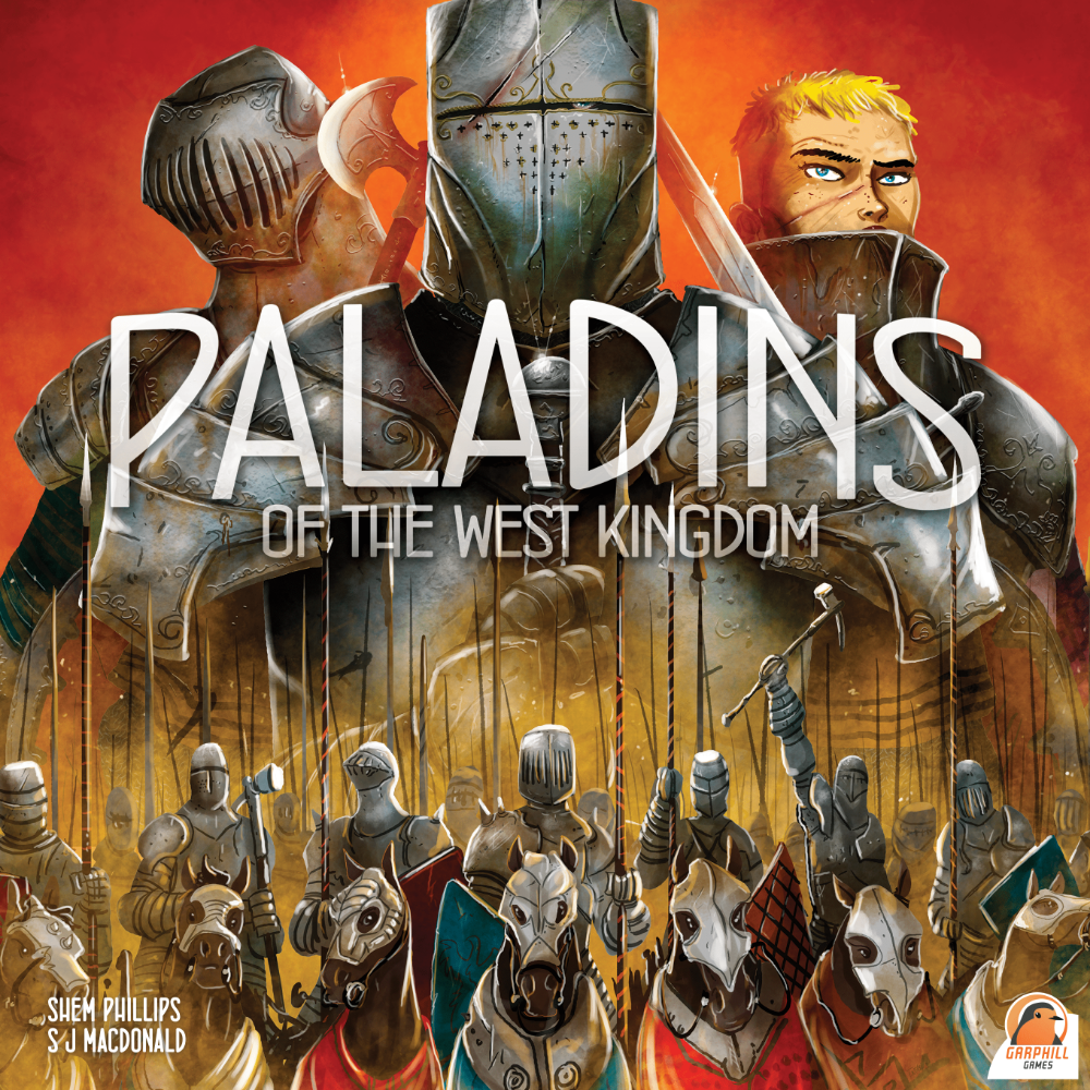 Paladins of The West Kingdom: اللعبة الأساسية (إصدار البيع بالتجزئة) لعبة لوحة البيع بالتجزئة Garphill Games KS001408A