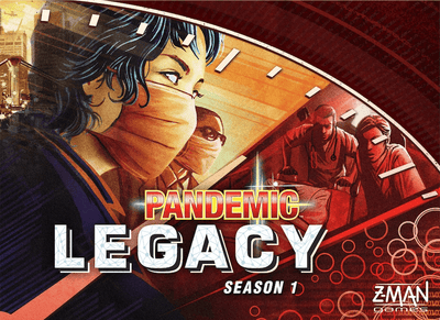 Pandemic Legacy: ซีซั่น 1 (ฉบับร้านค้าปลีก) เกมกระดานค้าปลีกเกม Z-Man Games KS800423A