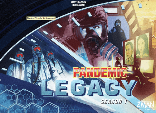 Pandemic Legacy: Season 1 (Retail Edition) Retail Board Game Z-Man Games KS800423A