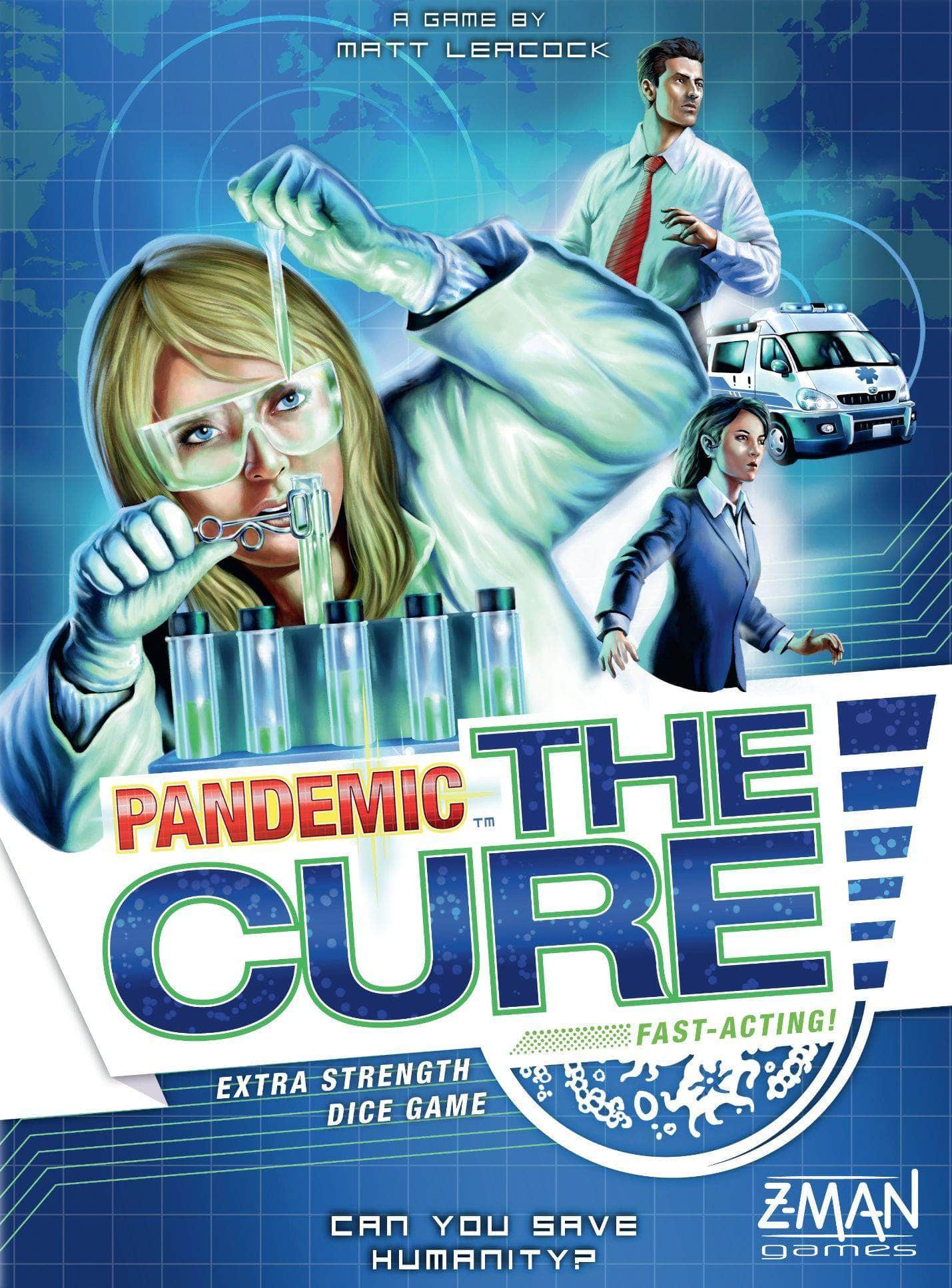 Pandemic: The Cure (edición minorista) Juego de mesa minorista Los juegos Z-Man KS800393A