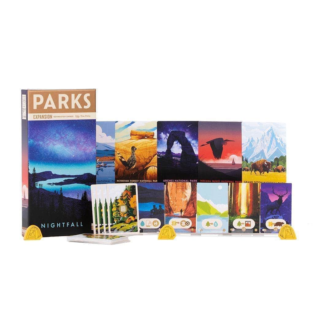 Parks: Nightfall (Retail Edition) Retail Board Game Expansion Keymaster Games KS000956G