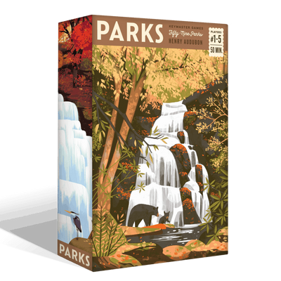 PARKS: The Board Game (Kickstarter Special) Kickstarter Board Game Keymaster Games KS000956A