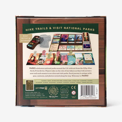 Parks: Das Brettspiel (Retail Edition) Einzelhandelsbrettspiel Keymaster Games 0850003498027 KS000956B