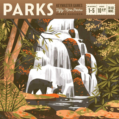 Parks: Das Brettspiel (Retail Edition) Einzelhandelsbrettspiel Keymaster Games 0850003498027 KS000956B