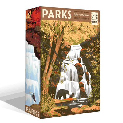 Parks: The Board Game (Retail Edition) Retail Board Game Keymaster Games 0850003498027 KS000956B