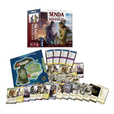 Pfad von Licht und Schatten: Solstice Expansion plus Promo Pack Bundle (Kickstarter Special) Kickstarter -Brettspiel -Erweiterung Stronghold Games KS001301A