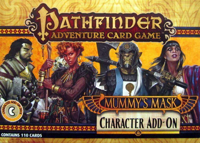 Pathfinder Adventure Card Game: Mummys maske karakter tilføjelsesdæk detailkortspil Paizo Forlagsvirksomhed