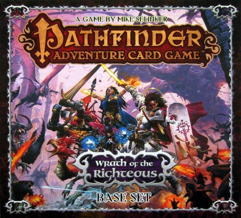 Pathfinder Adventure -korttipeli: Viha vanhurskasta vähittäiskaupan korttipeli Paizo Kustantamis-