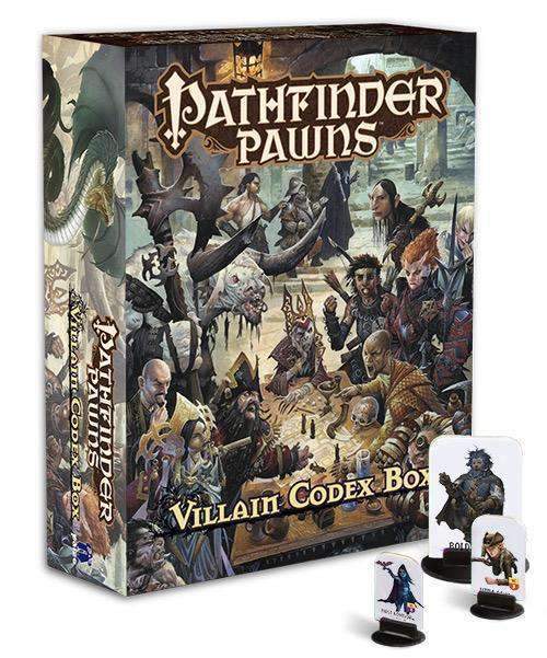 PAWTS PATHFINDER: VILLAIN CODEX Box Retail Juego de rol de juego Paizo