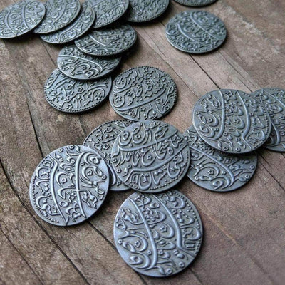 Pax Pamir Second Edition Plus Metal Coins Set Bundle (Kickstarter Special) Kickstarter Board Game Wehrlegig Games 860000996006 KS001030A