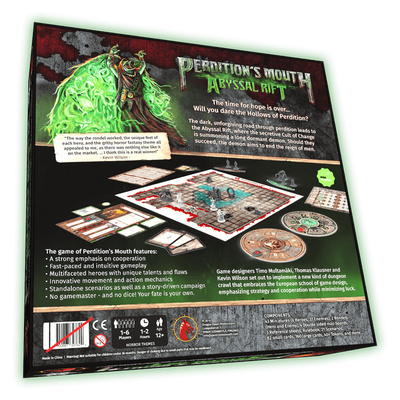 Perdition&#39;s Mouth: Abyssal Rift Deluxe Edition (Kickstarter Special) Ding &amp; Dent Kickstarter Game Cosmic Games