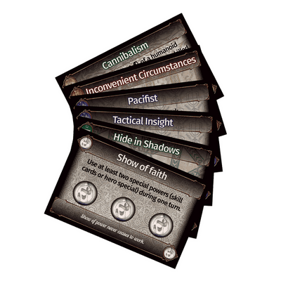 ปากของ Perdition: Hero Trait Deck (Kickstarter Special) Kickstarter Board Game เสริม Dragon Dawn Productions