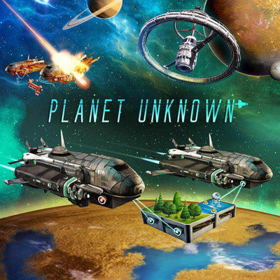 Planet Unbekannt: Deluxe Edition (Kickstarter-Vorbestellung Special) Kickstarter-Brettspiel Adam&#39;s Apple Games KS001157A