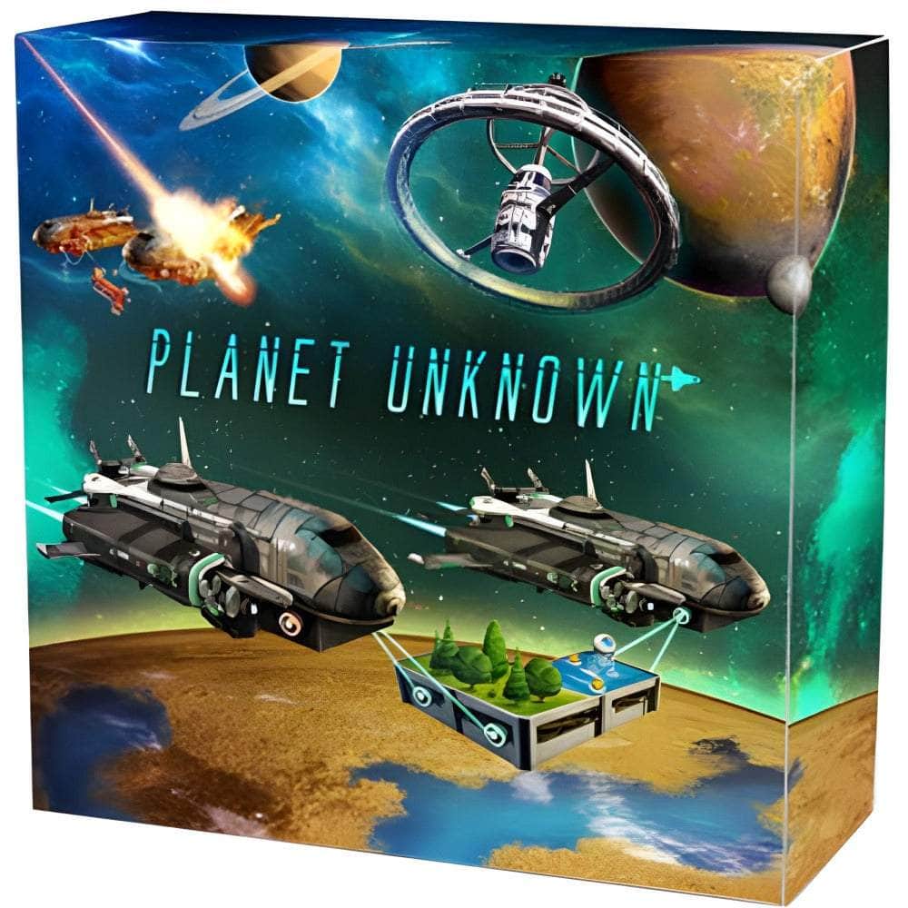 Planet Desconhecido: Deluxe Edition (Kickstarter Pré-encomenda especial) jogo de tabuleiro Kickstarter Adam's Apple Games KS001157A