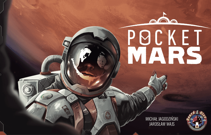 Pocket Mars (kiskereskedelmi kiadás) kiskereskedelmi társasjáték Grey Fox Games KS001050A