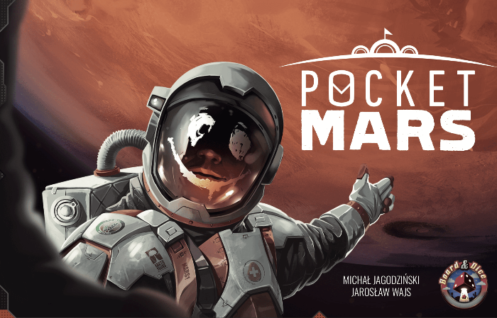 Pocket Mars (edição de varejo) jogo de tabuleiro de varejo Grey Fox Games KS001050A