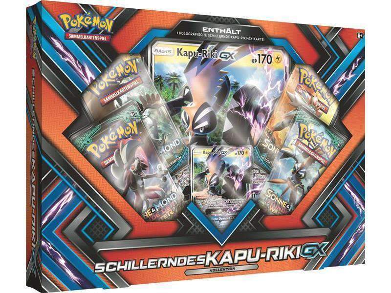 Pokemon: błyszcząca tapu koko gx box detaliczna gra karciana Pokémon