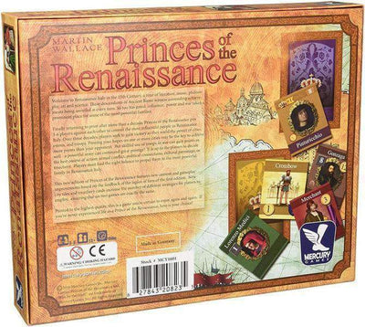 Jeu de conseil d&#39;administration de Kickstarter Princes of the Renaissance (Kickstarter Special) Heidelberger Spieleverlag