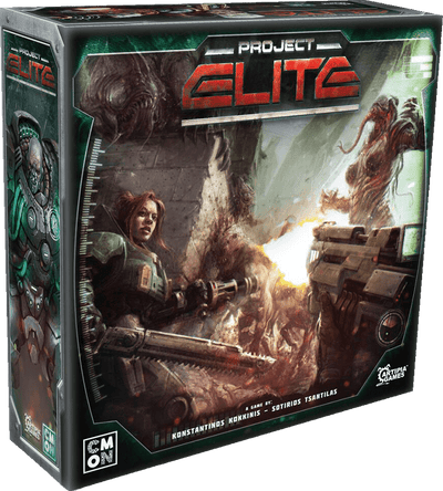 Project Elite - Terran התחייבות חבילה (Kickstarter Special הזמנה מראש) משחק לוח קיקסטארטר Artipia Games