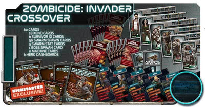 Project Elite: Zombide Invader Crossover Promo Pack (Kickstarter ennakkotilaus) Kickstarter Board Game -lisäosa Artipia Games