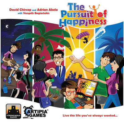 Pursuit of Happiness: All in Deluxe Pled Game Steward KS001072A